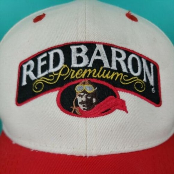 Trucker Hat Pizza Advertisement Red Baron Premium Toppers  Baseball Snapback Hat - Picture 6 of 11
